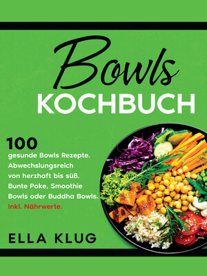 cover image of Bowls Kochbuch